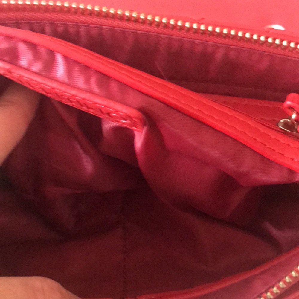 Valentino reddish orange gold hardware crossbody - Picture 5 of 7
